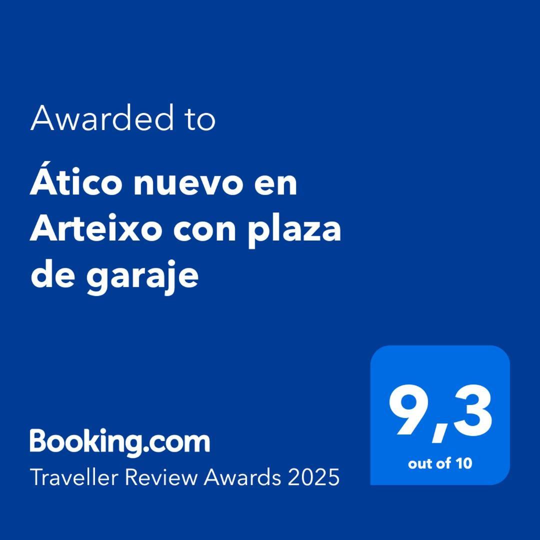 Atico Nuevo En Arteixo Con Plaza De Garaje Apartment Exterior photo